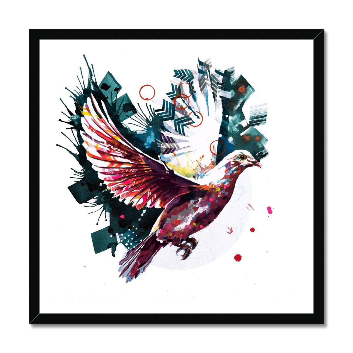 The Dove from Above Framed Print-Fine art-Sarah Taylor Art