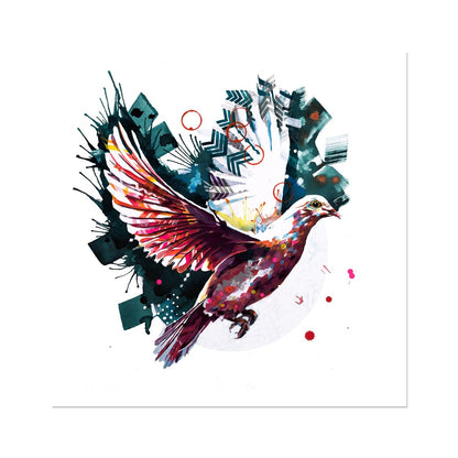 The Dove from Above Fine Art Print-Fine art-Sarah Taylor Art