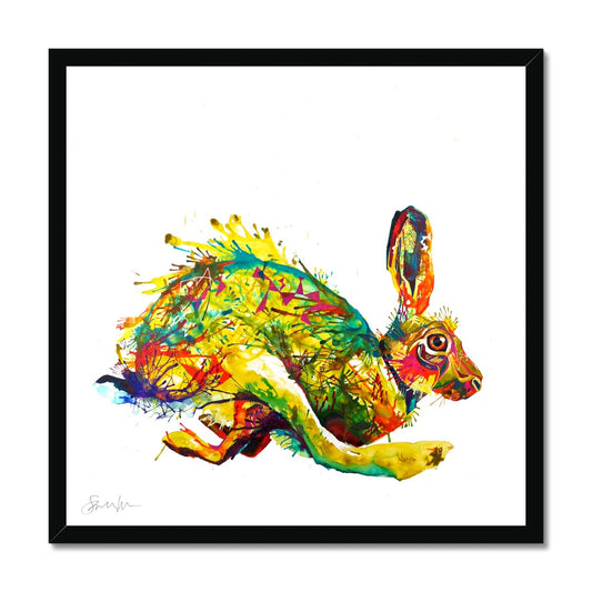 Here Hare here Framed Print-Fine art-Sarah Taylor Art
