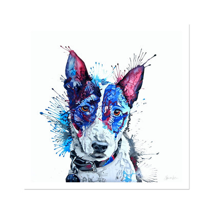 English Terrier Cross Fine Art Print-Fine art-Sarah Taylor Art