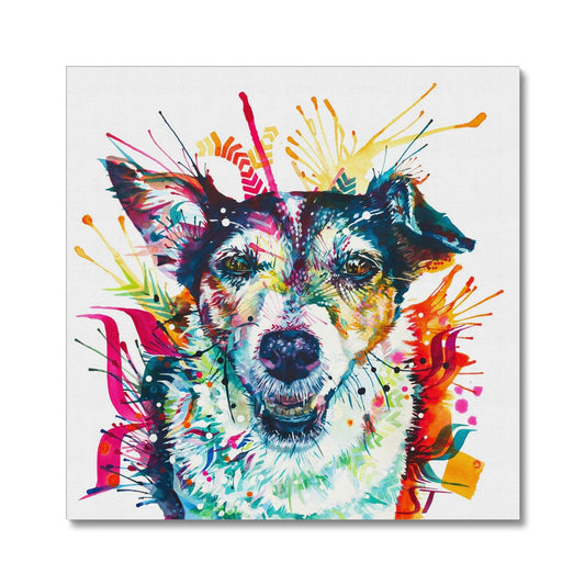 Pippin the Jack Russell Canvas