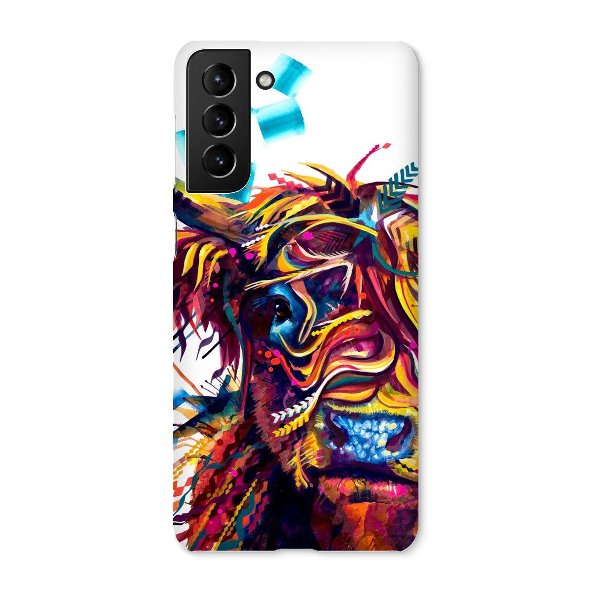 Highland Cow Phone Case – Animal Art Highland Cow Phone Case – Animal Art