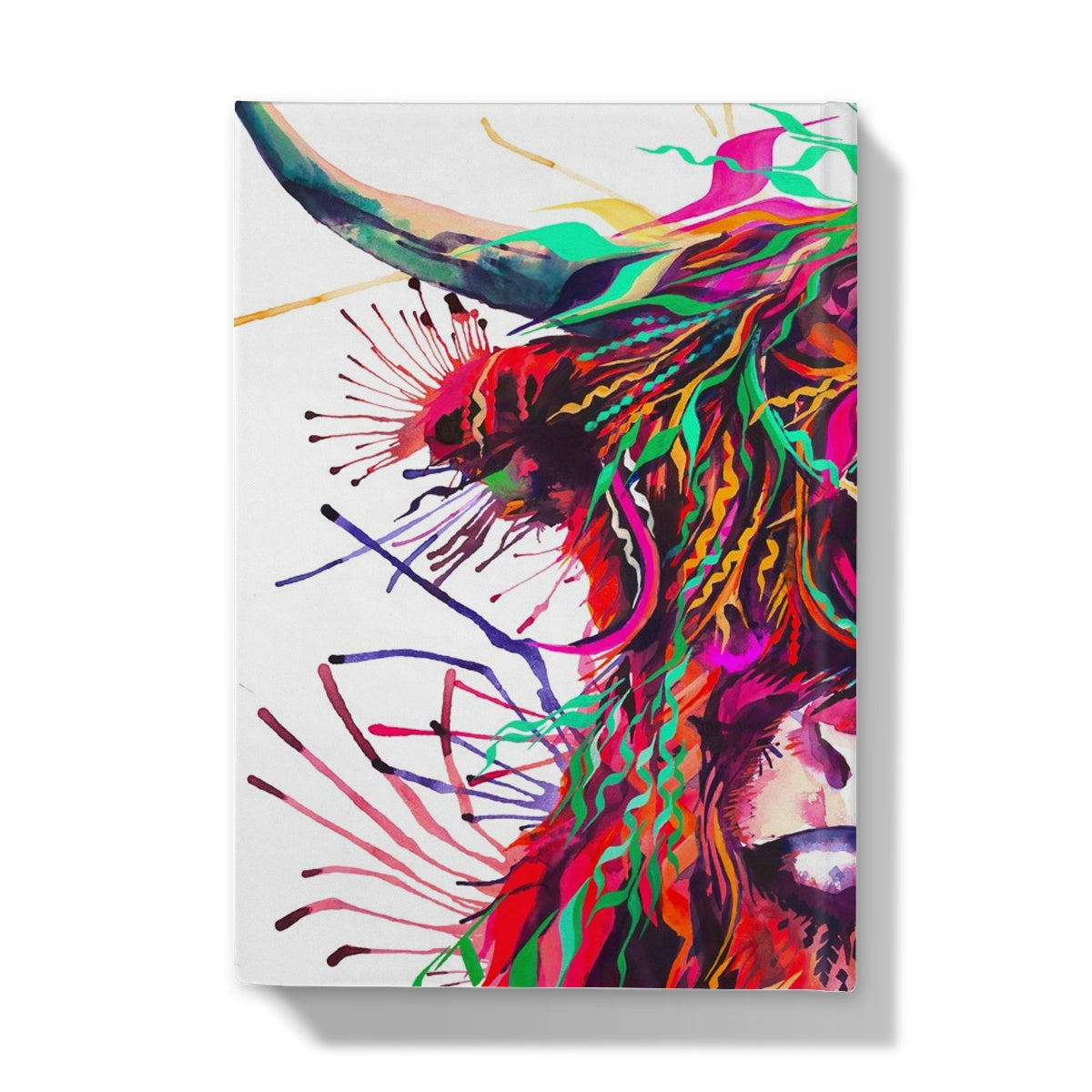 Highland Cow Painting | Highland Cow Painting (UK) | Animal Picture | Animal Artwork | Highland Cattle Cushions | Sarah Taylor