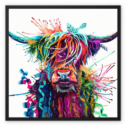 Highland Cow Painting | Highland Cow Painting (UK) | Wall Art | Animal Artwork | Highland Cattle Cushions | Sarah Taylor