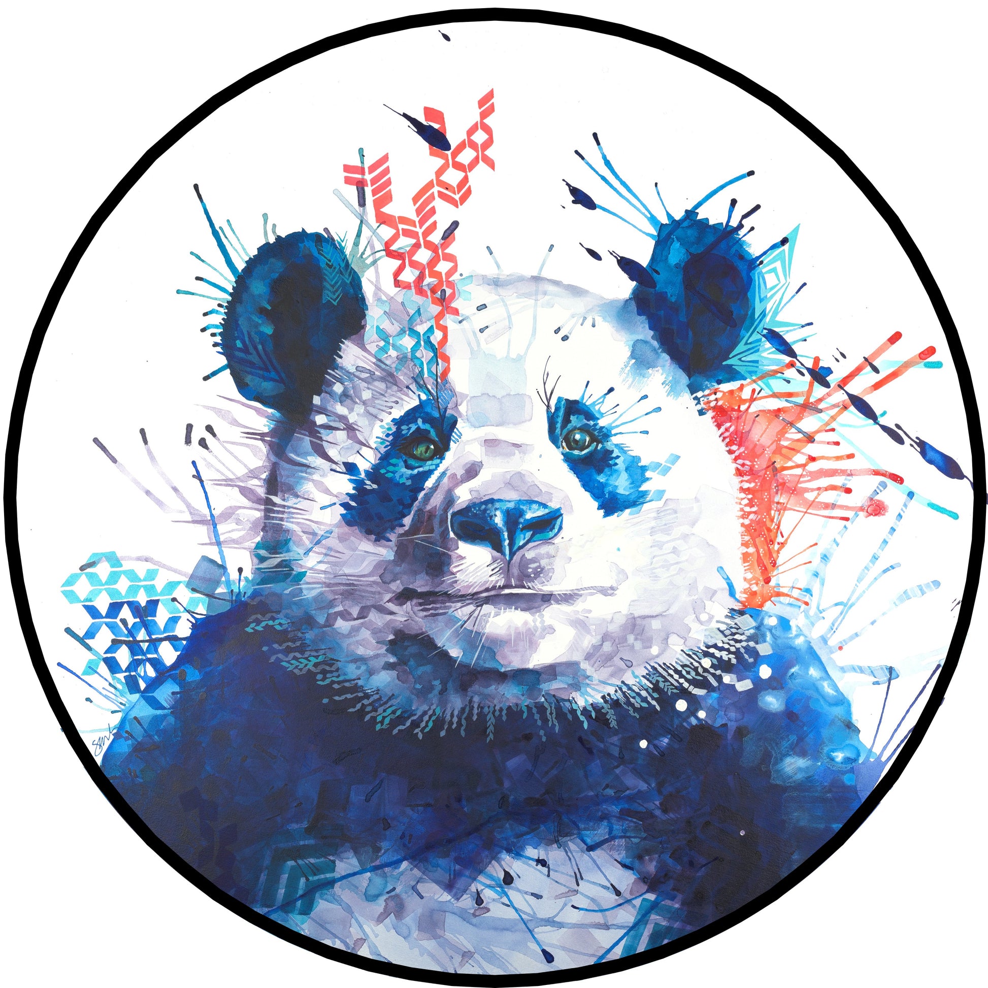 Xander the Panda-Originals-Sarah Taylor Art